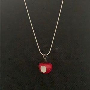 Poison apple necklace